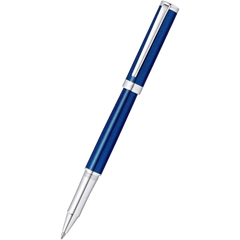 Sheaffer Intensity Rollerball Pen - Engraved Translucent Blue Lacquer-Pen Boutique Ltd
