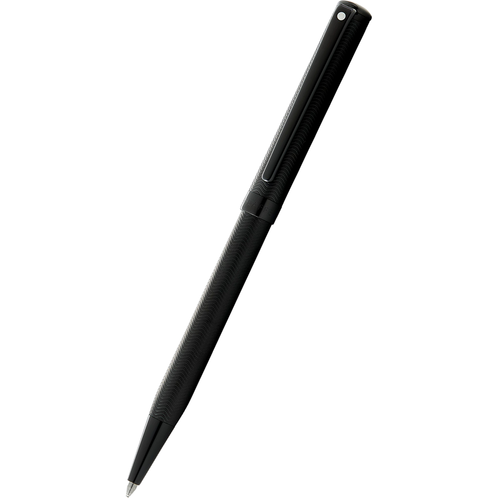 Sheaffer Intensity Ballpoint Pen - Engraved Matte Black PVD-Pen Boutique Ltd