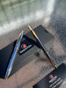 SHEAFFER 100 CHROME WITH GOLD TRIMS SET FOUNTAIN PEN M + BALLPOINT-Pen Boutique Ltd