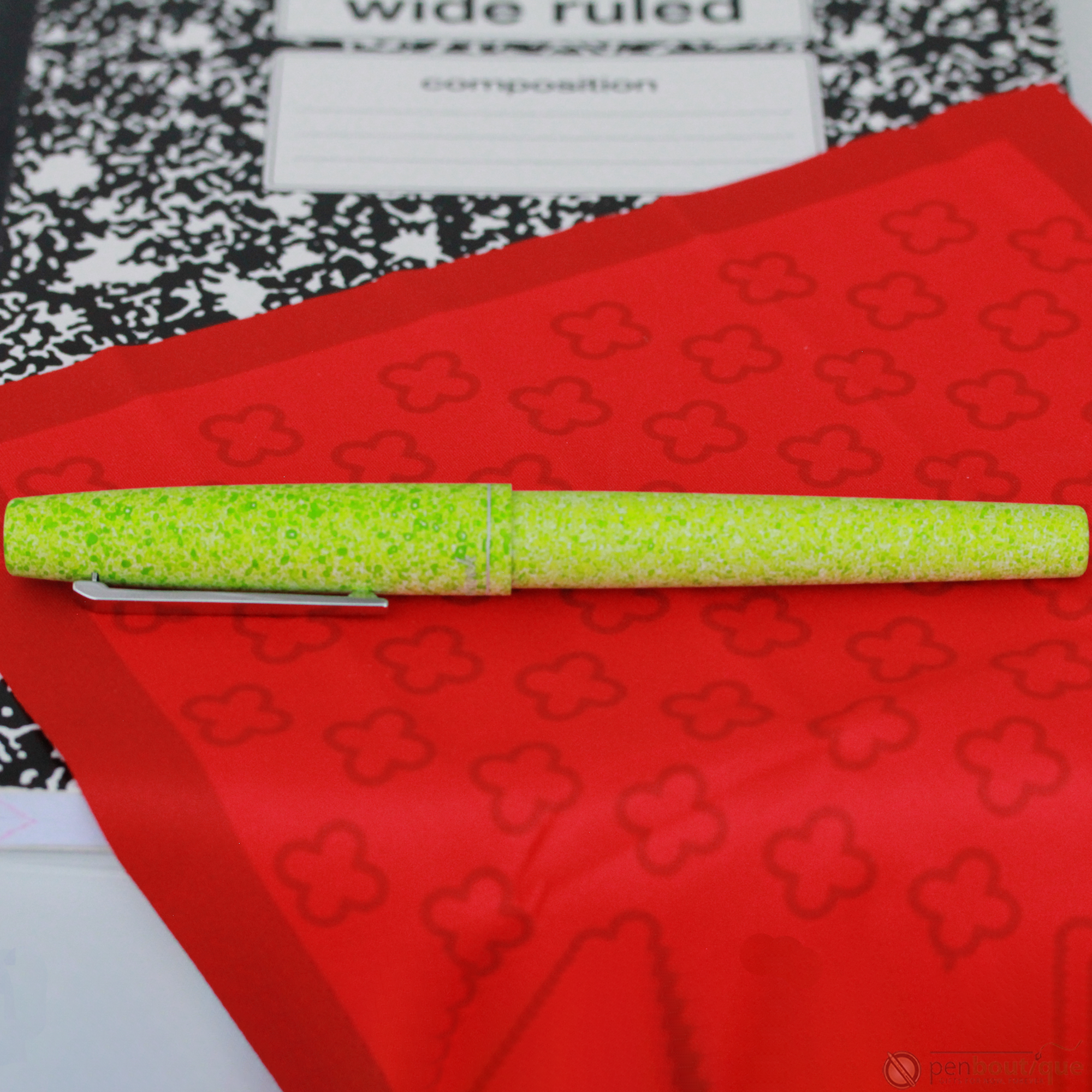 Esterbrook Camden Fountain Pen - Composition - Spring Break Fluorescent Green ( LIMITED EDITION)-Pen Boutique Ltd