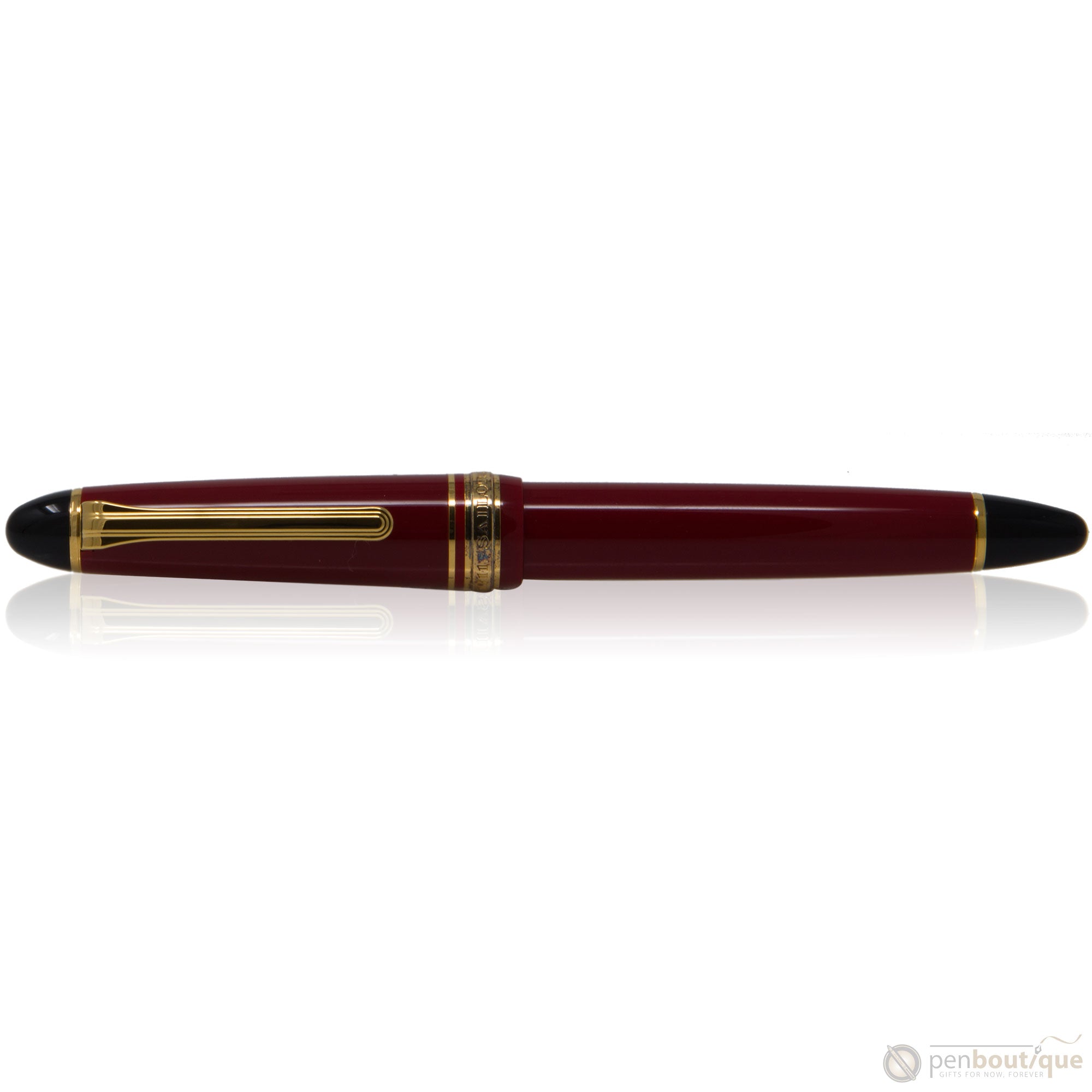 Sailor 1911S Fountain Pen - Red - Gold Trim-Pen Boutique Ltd