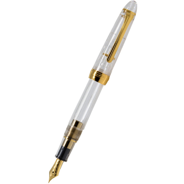 Sailor 1911L Fountain Pen - Transparent Gold Trim-Pen Boutique Ltd