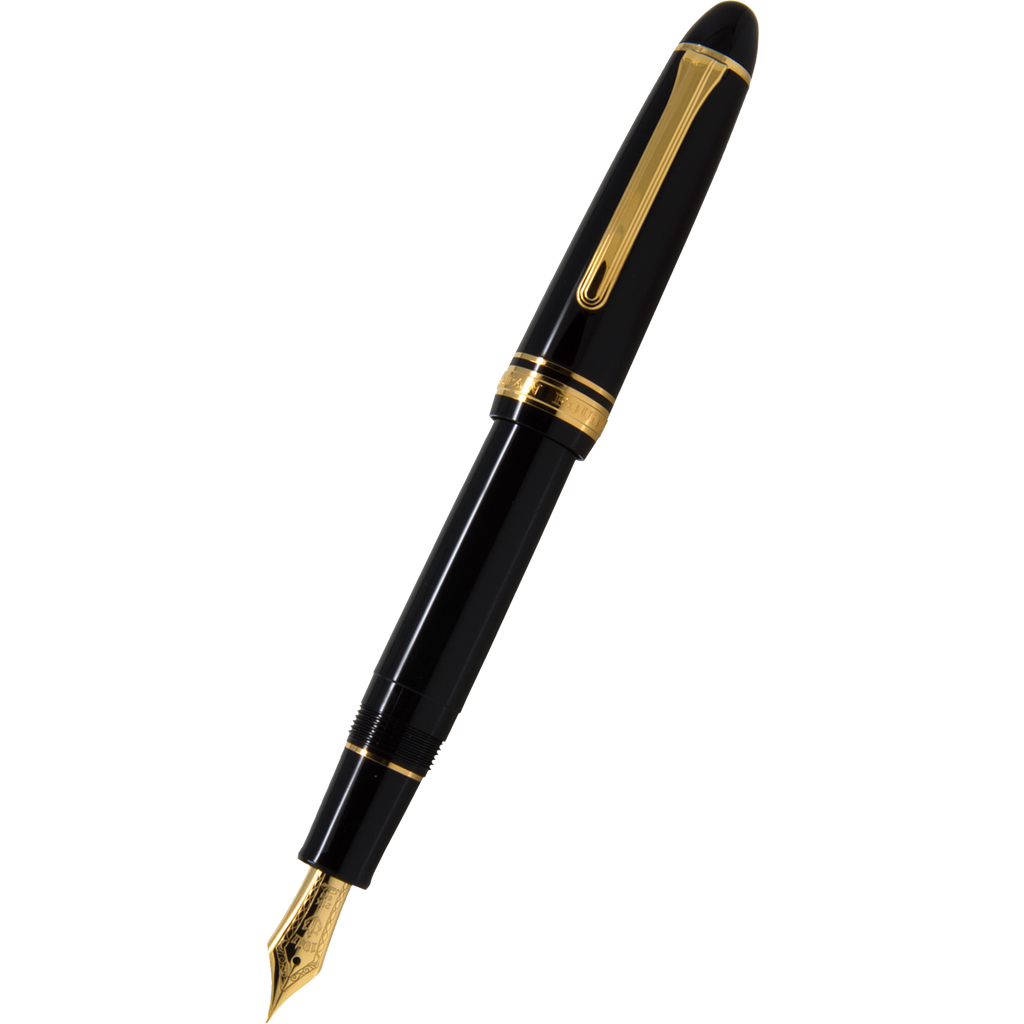 Sailor 1911L Fountain Pen - Black/Gold - Large size - 21k Gold Nib-Pen Boutique Ltd