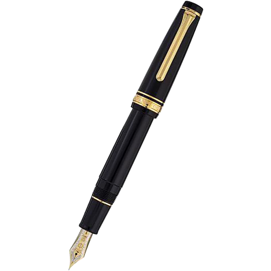 Sailor Professional Gear Black/Gold Fountain Pen-Pen Boutique Ltd