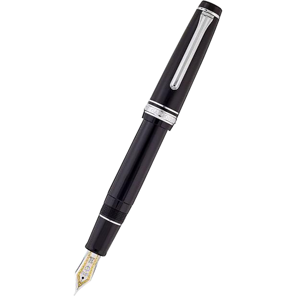 Sailor Professional Gear Black/Silver Fountain Pen-Pen Boutique Ltd
