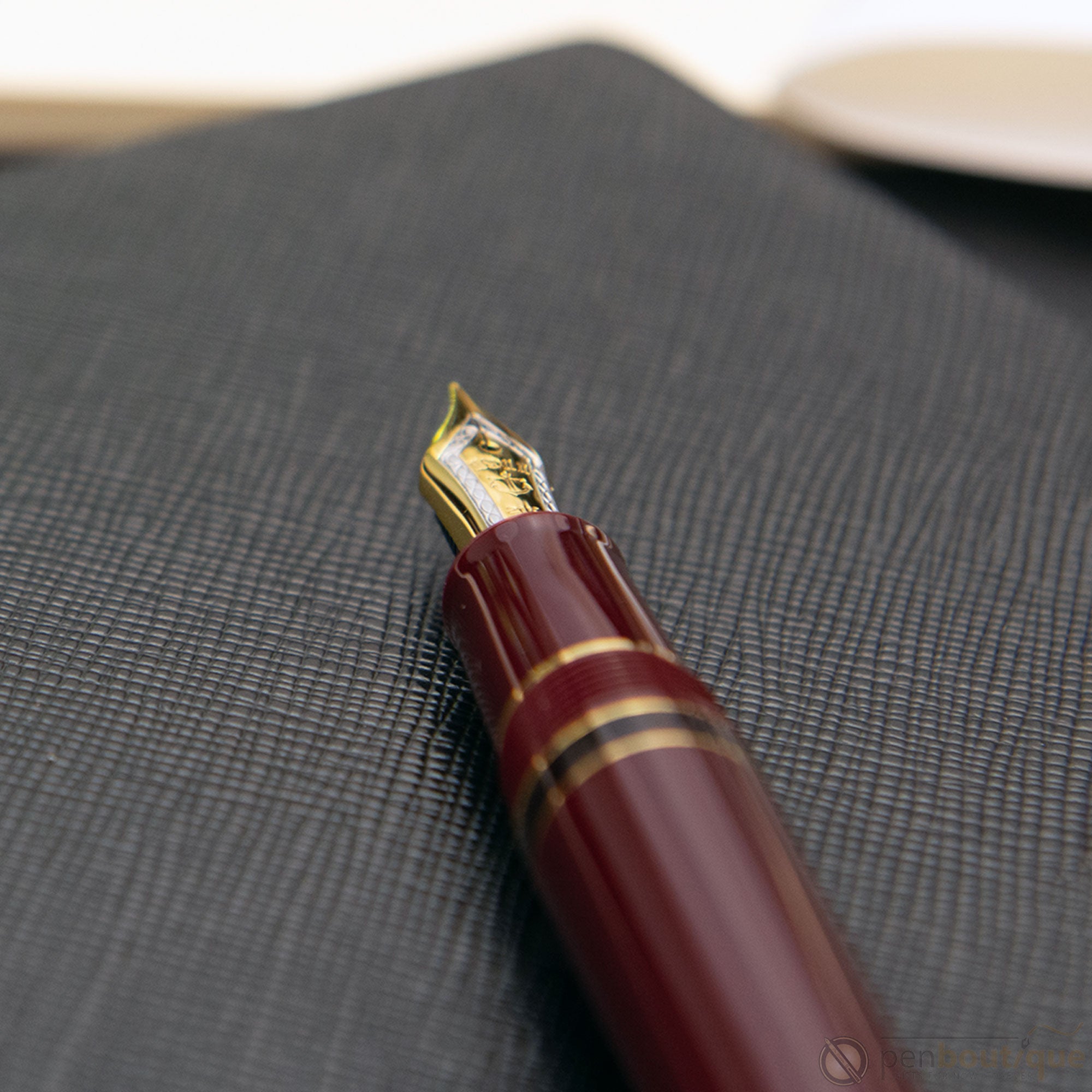 Sailor Professional Gear Fountain Pen - Realo - Maroon/Gold-Pen Boutique Ltd