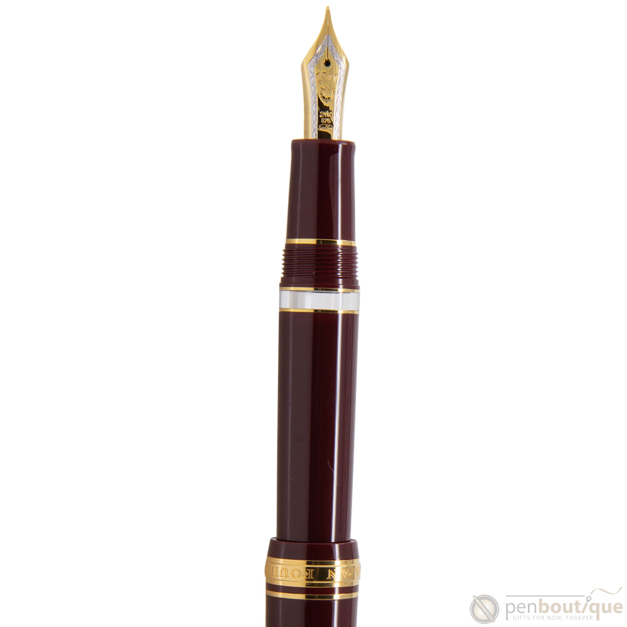 Sailor Professional Gear Fountain Pen - Realo - Maroon/Gold-Pen Boutique Ltd