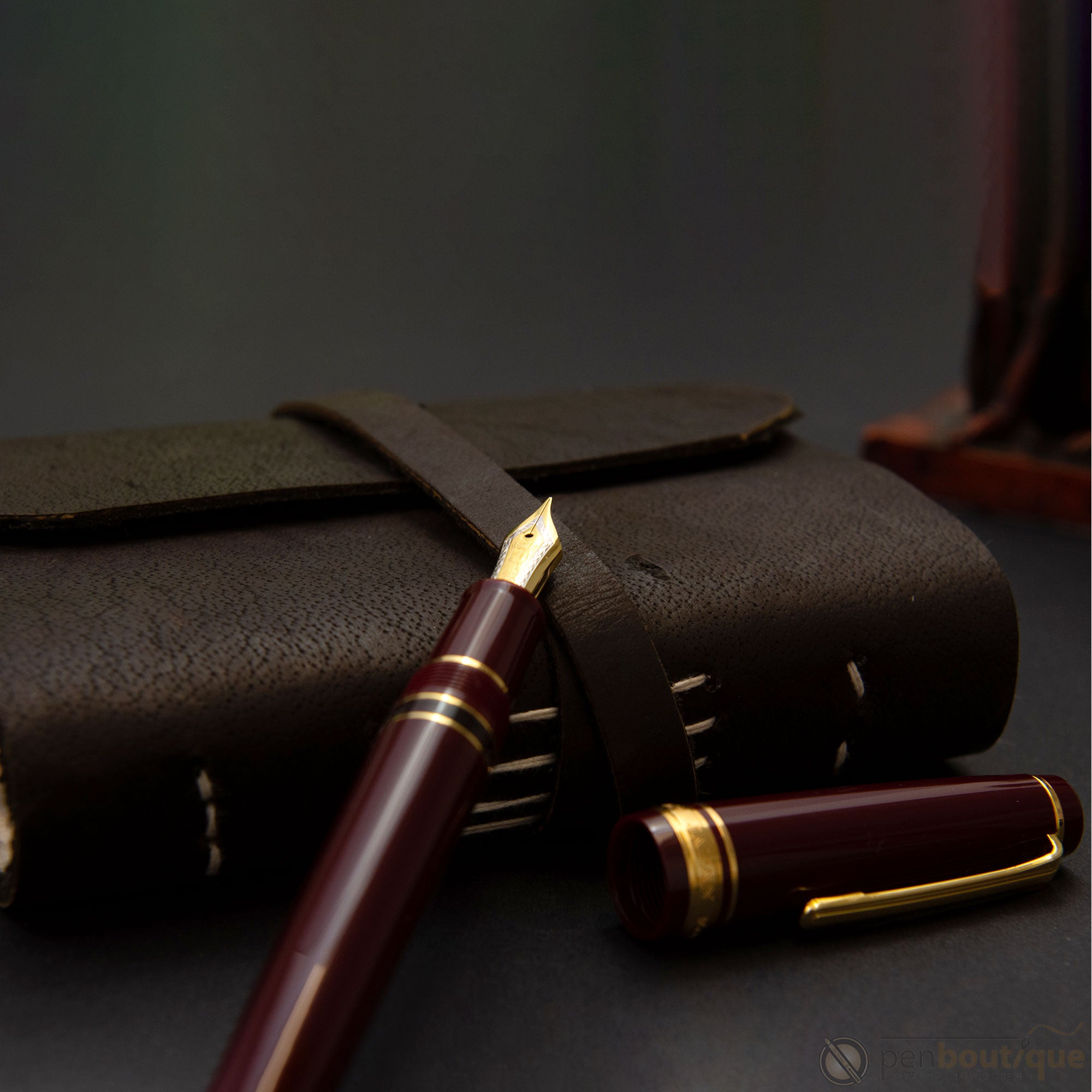 Sailor Professional Gear Fountain Pen - Realo - Maroon/Gold-Pen Boutique Ltd