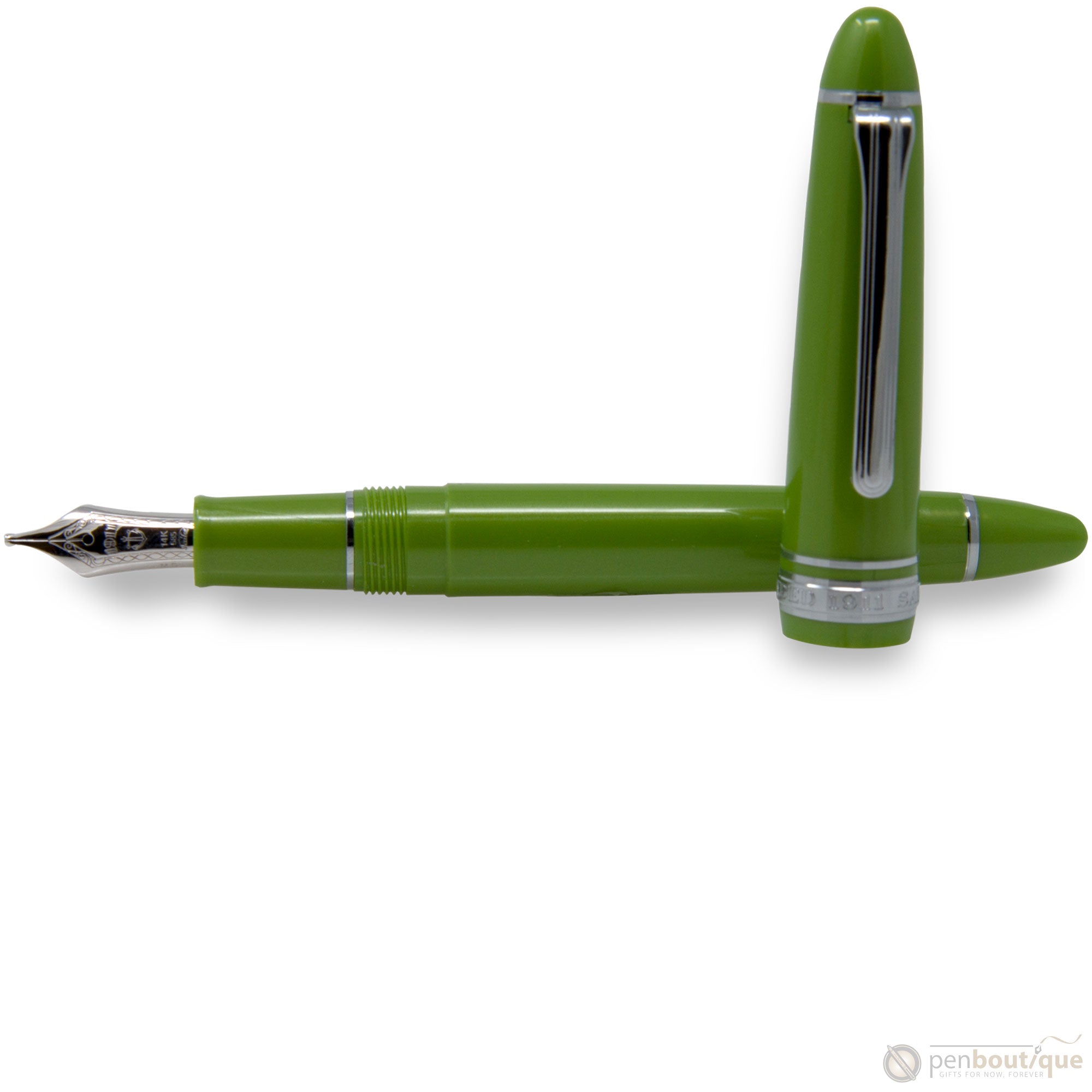 Sailor 1911 Standard 14K Gold Fountain Pen - Key Lime-Pen Boutique Ltd