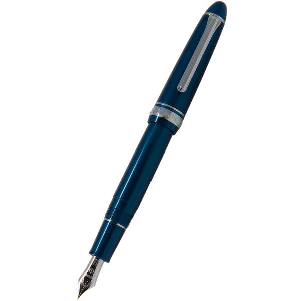Sailor 1911S Fountain Pen - Rhodium Trim - Stormy Sea-Pen Boutique Ltd