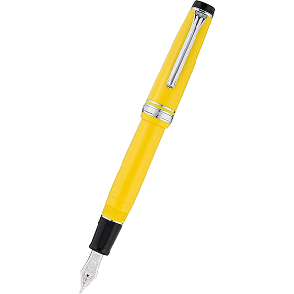 Sailor Professional Gear Color Yellow/Silver Fountain Pen-Pen Boutique Ltd