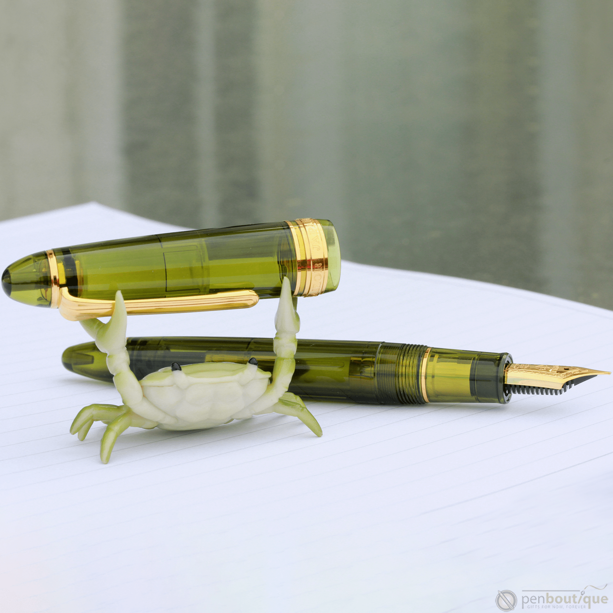 Sailor 1911L Fountain Pen - Kagero Green (Pen Boutique Exclusive)-Pen Boutique Ltd