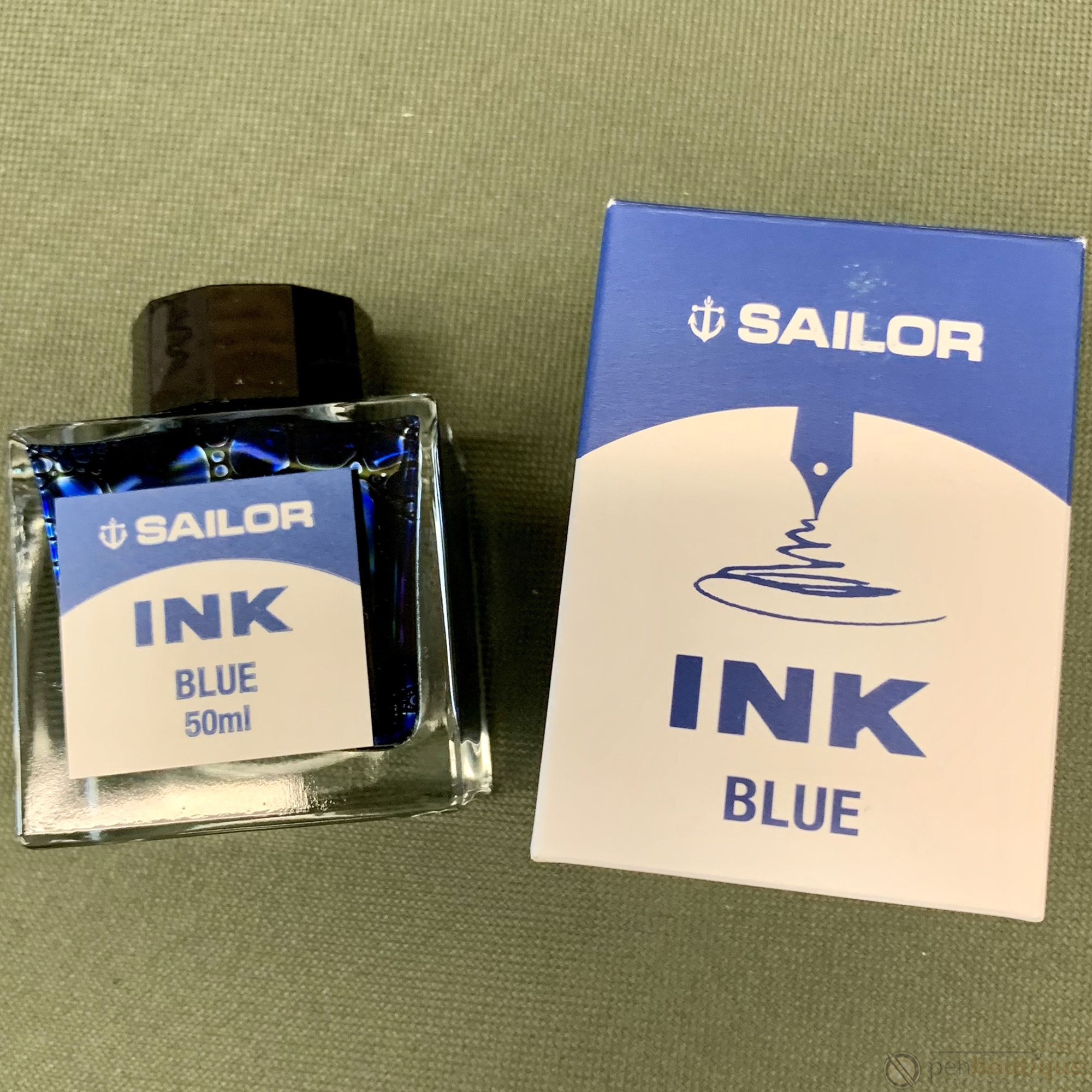 Sailor Jentle Blue 50ml Ink Bottle-Pen Boutique Ltd