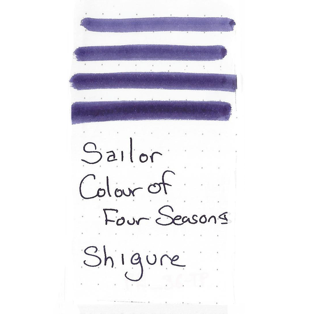 Sailor Colors of Four Seasons Special Edition Shigure Ink Bottle-Pen Boutique Ltd