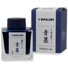 Sailor Pigmented Seiboku Blue Black Ink Bottle (New)-Pen Boutique Ltd