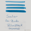 Sailor Pigmented Seiboku Blue Black Ink Bottle (New)-Pen Boutique Ltd