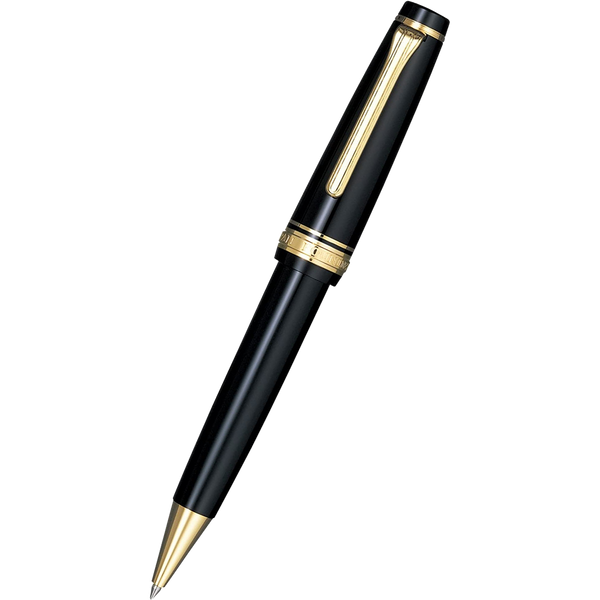 Sailor Professional Gear Black 24K Gold Plated Ballpoint Pen-Pen Boutique Ltd