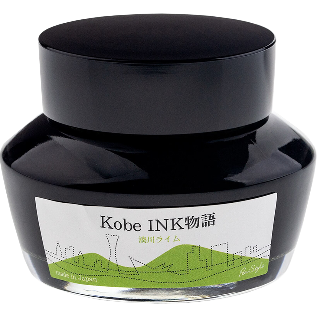 Sailor Nagasawa Kobe #19 Minatogawa Lime Ink Bottle - 50ml-Pen Boutique Ltd