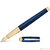 ST Dupont Atelier Line D Large Fountain Pen - Gold Trim - Blue Natural Lacquer-Pen Boutique Ltd