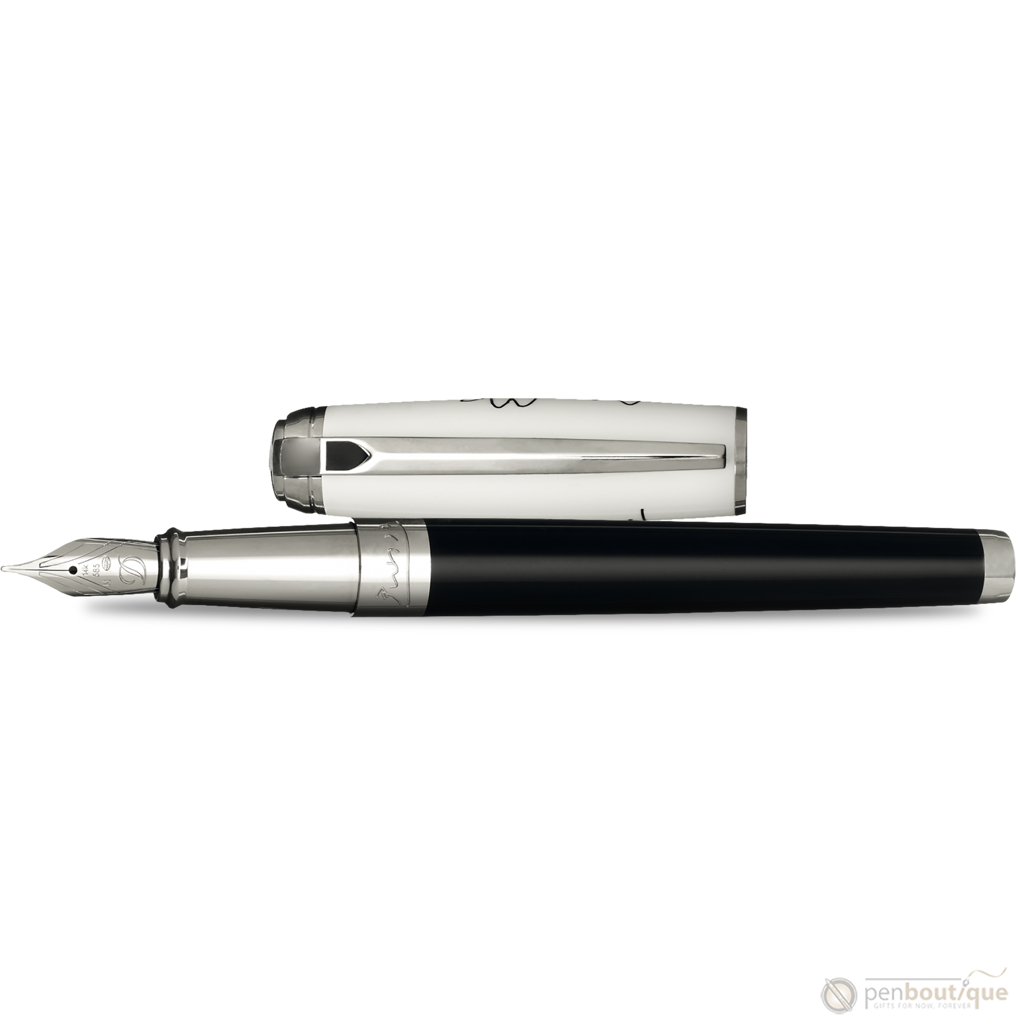 ST Dupont Line D Large Fountain Pen - Picasso Dove - Limited Edition-Pen Boutique Ltd