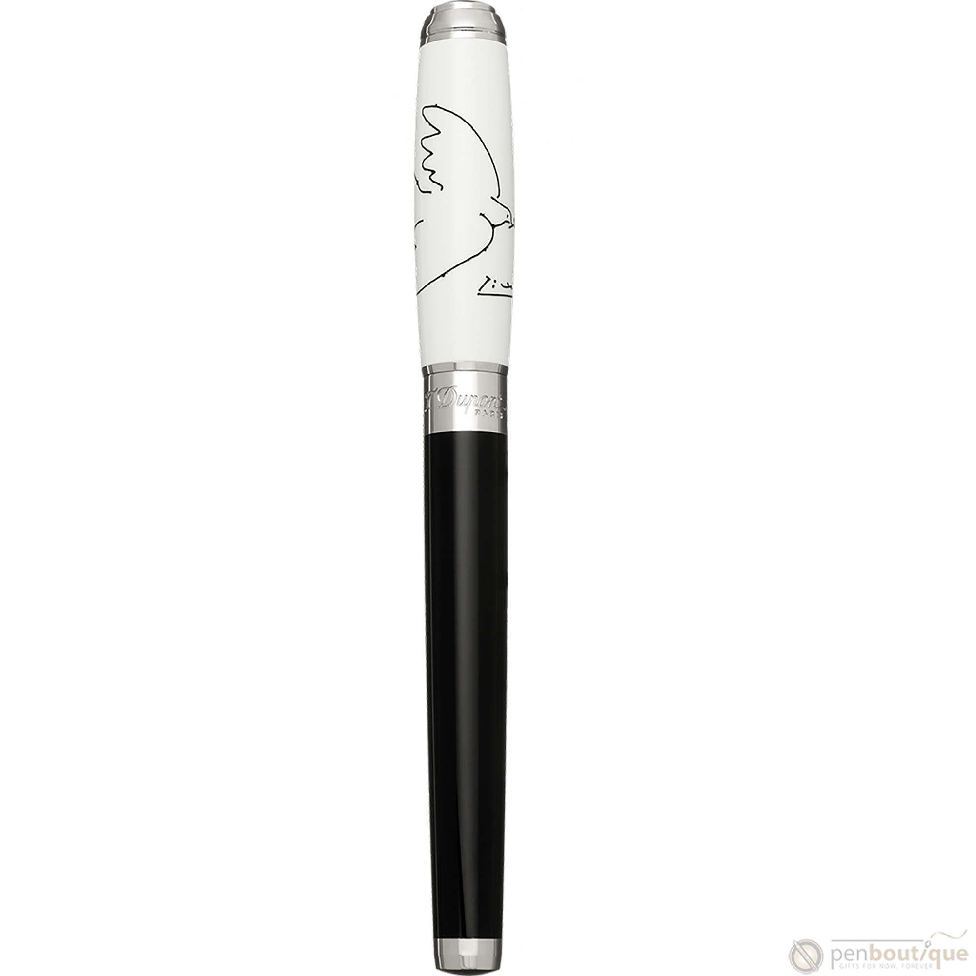 ST Dupont Line D Large Fountain Pen - Picasso Dove - Limited Edition-Pen Boutique Ltd