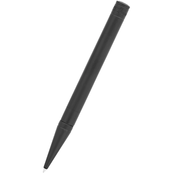 S T Dupont D-Initial Ballpoint Pen - Black Trim - Matte Black-Pen Boutique Ltd