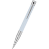S T Dupont D-Initial Ballpoint Pen - Pastel Soft Blue - Palladium Trim-Pen Boutique Ltd