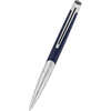 ST Dupont Defi Millennium Silver/Blue Navy Ballpoint Pen-Pen Boutique Ltd