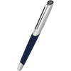ST Dupont Defi Millennium Silver/Blue Navy Fountain Pen-Pen Boutique Ltd