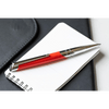 ST Dupont Defi Millennium Silver/Matte Orange Ballpoint Pen-Pen Boutique Ltd