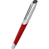 ST Dupont Defi Millennium Silver/Shiny Red Fountain Pen-Pen Boutique Ltd