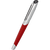ST Dupont Defi Millennium Silver/Shiny Red Fountain Pen-Pen Boutique Ltd