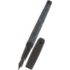 S T Dupont Line D Fountain Pen - Carbon Graphite - Glacial Cave - Large-Pen Boutique Ltd