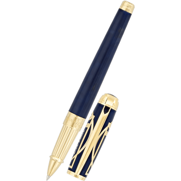ST Dupont Line D Large Rollerball Pen L Da Vinci - Vitruvian Man (Limited Edition)-Pen Boutique Ltd