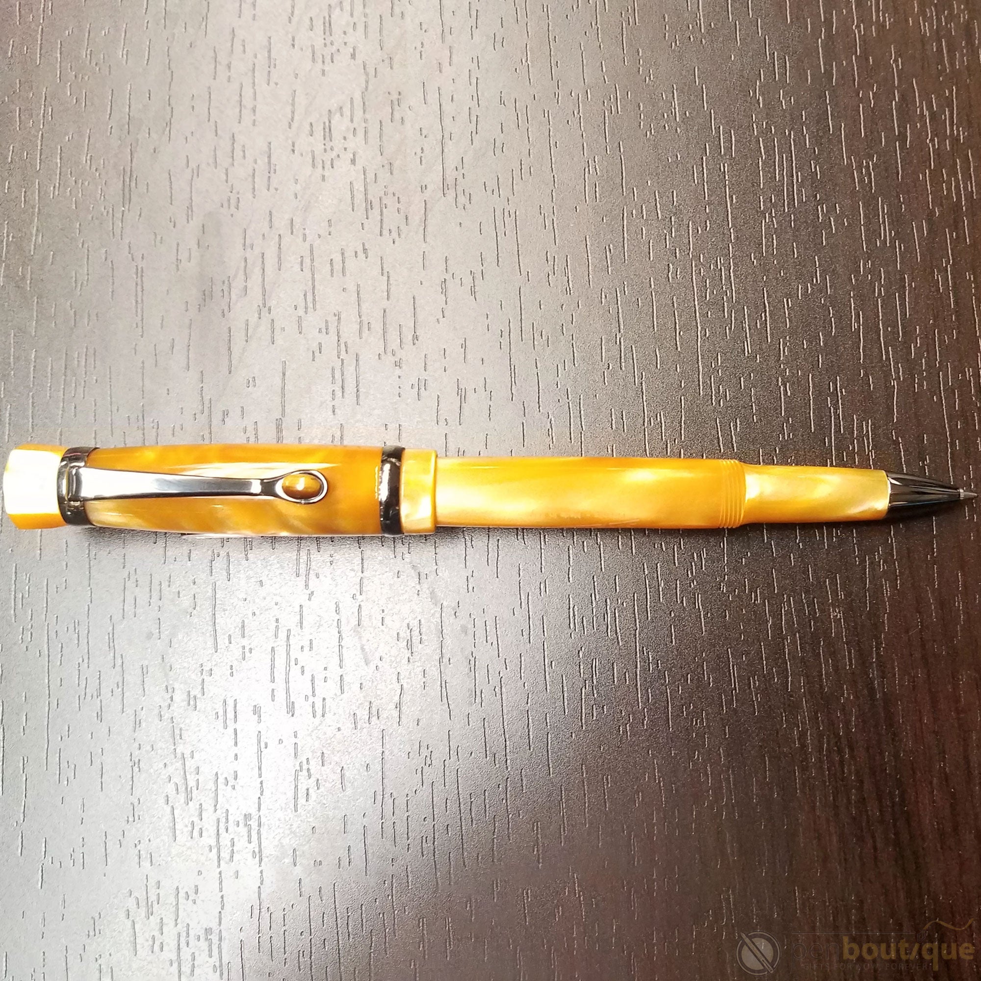 Stipula Castoni Chic Tiger Eye Rollerball Pen-Pen Boutique Ltd