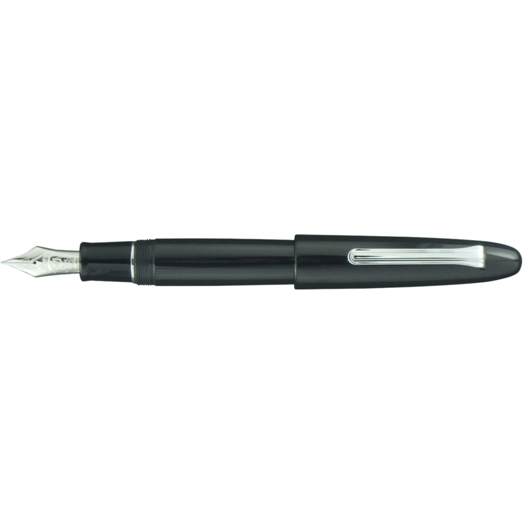 Sailor 1911 Fountain Pen - King of Pens - Ebonite - Silver Trim (Bespoke Dealer Exclusive)-Pen Boutique Ltd