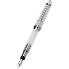 Sailor 1911L Fountain Pen -Sliver Trim - Transparent-Pen Boutique Ltd