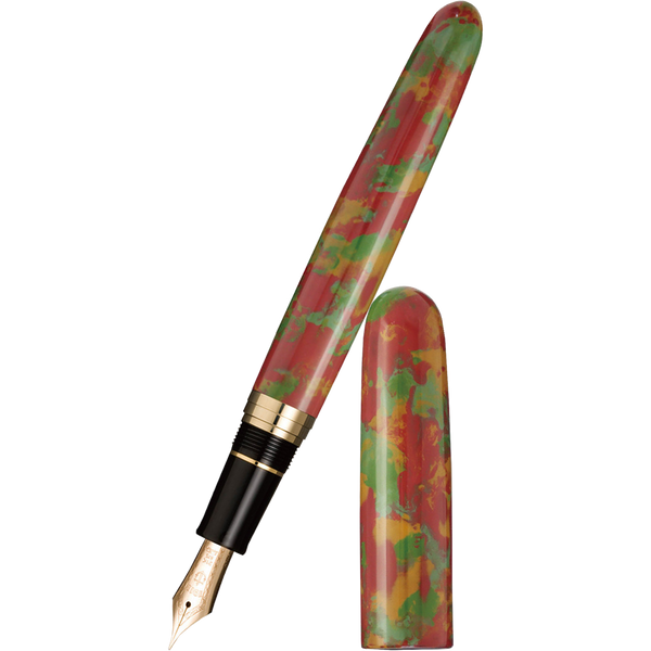 Sailor 1911 Rei Urushi-Nuri Fountain Pen - Aomori Ryuumon-Nuri - Medium (Bespoke Dealer Exclusive)-Pen Boutique Ltd