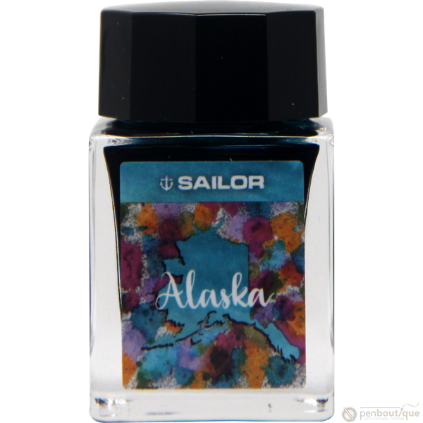 Sailor Bottled Ink - USA State - Alaska - 20ml-Pen Boutique Ltd