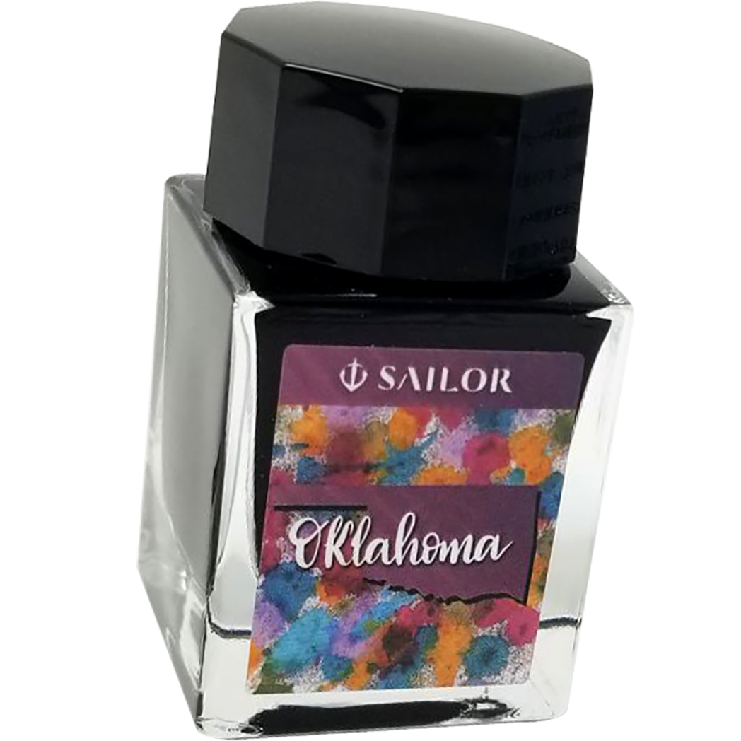 Sailor Bottled Ink - USA State - Oklahoma - 20ml-Pen Boutique Ltd