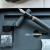 Sailor Ebonite Sculpture Fountain Pen - Yogazsumi (Night Haze)-Pen Boutique Ltd