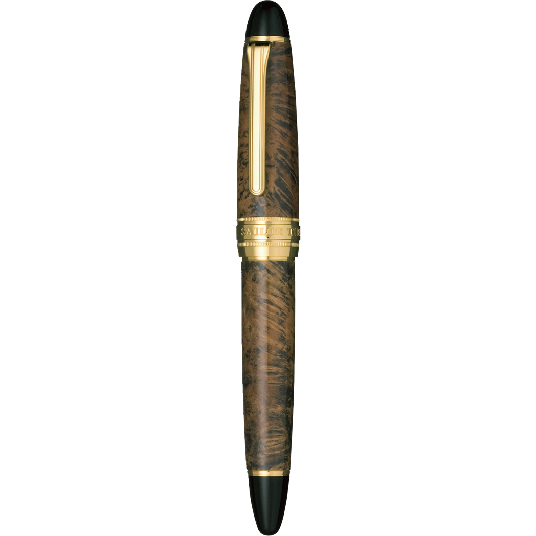 Sailor Fountain Pen - King of Pens - Brown Brier Wood (Bespoke Dealer Exclusive)-Pen Boutique Ltd