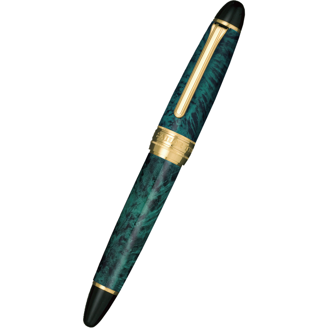 Sailor Fountain Pen - King of Pens - Green Brier Wood-Pen Boutique Ltd