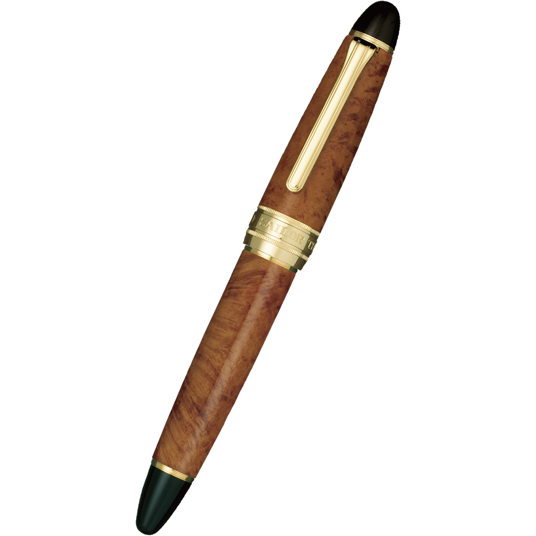 Sailor Fountain Pen - King of Pens - Red Brier Wood (Bespoke Dealer Exclusive)-Pen Boutique Ltd
