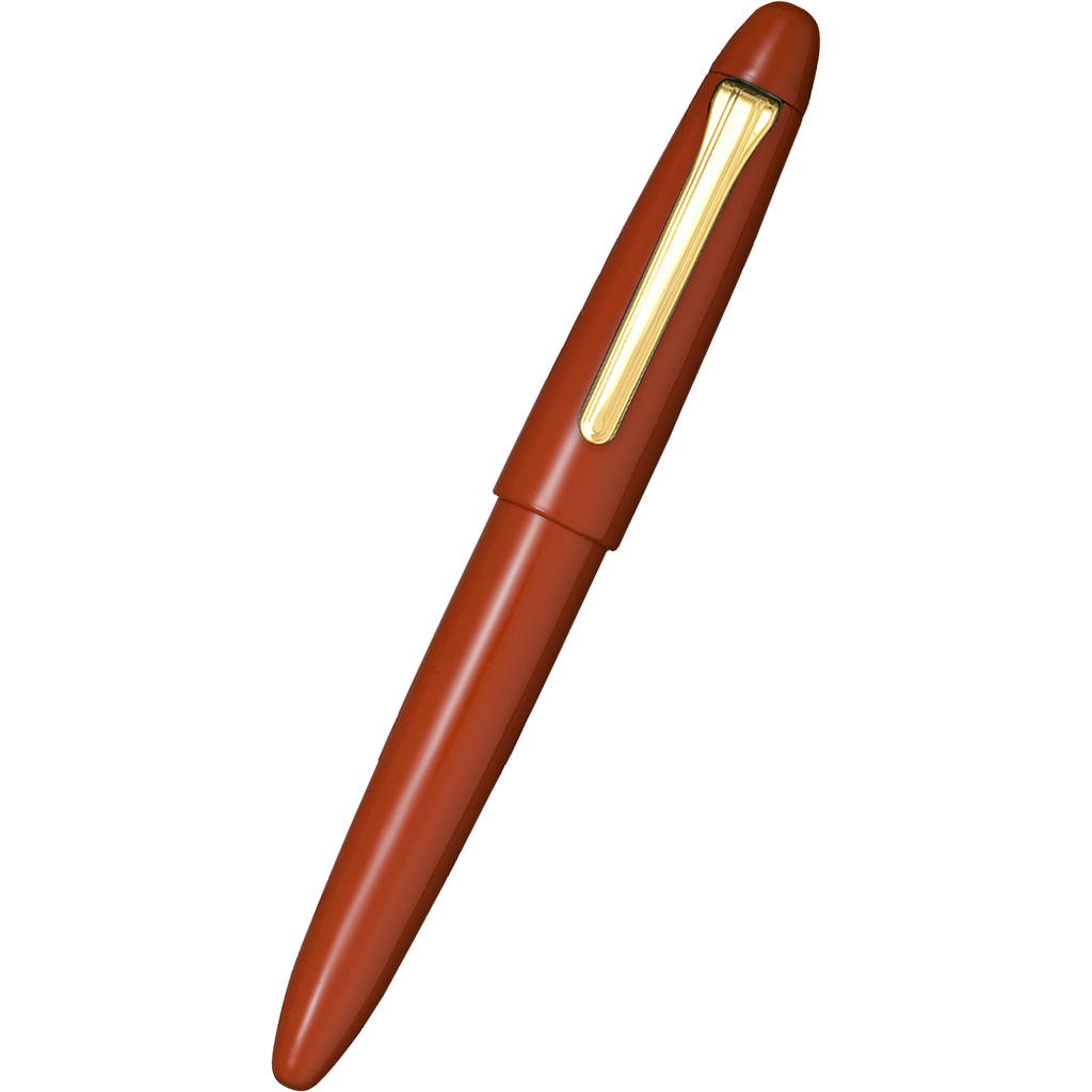 Sailor Fountain Pen - King of Pens - Urushi 'Kaga' Amber (Bespoke Dealer Exclusive)-Pen Boutique Ltd