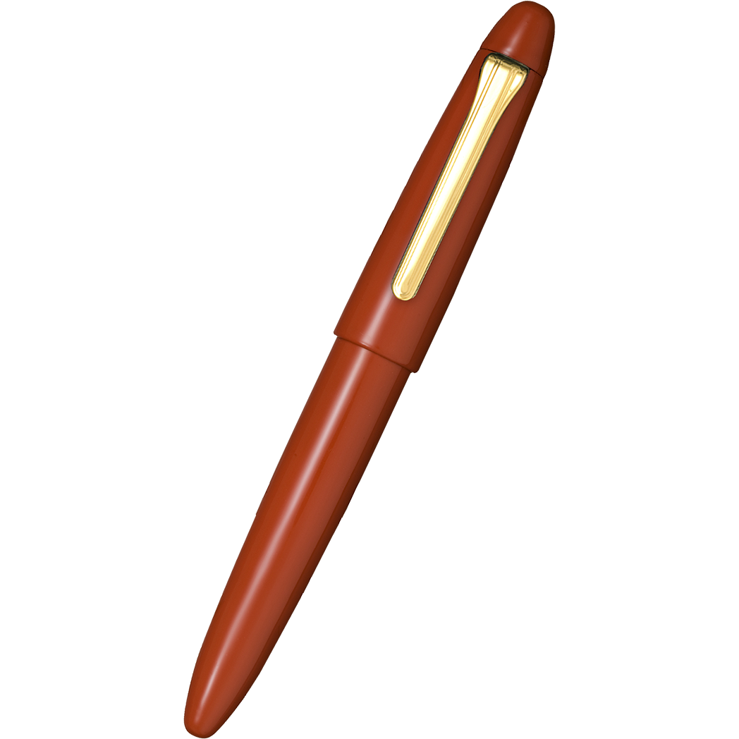 Sailor Fountain Pen - King of Pens - Urushi 'Kaga' Amber (Bespoke Dealer Exclusive)-Pen Boutique Ltd