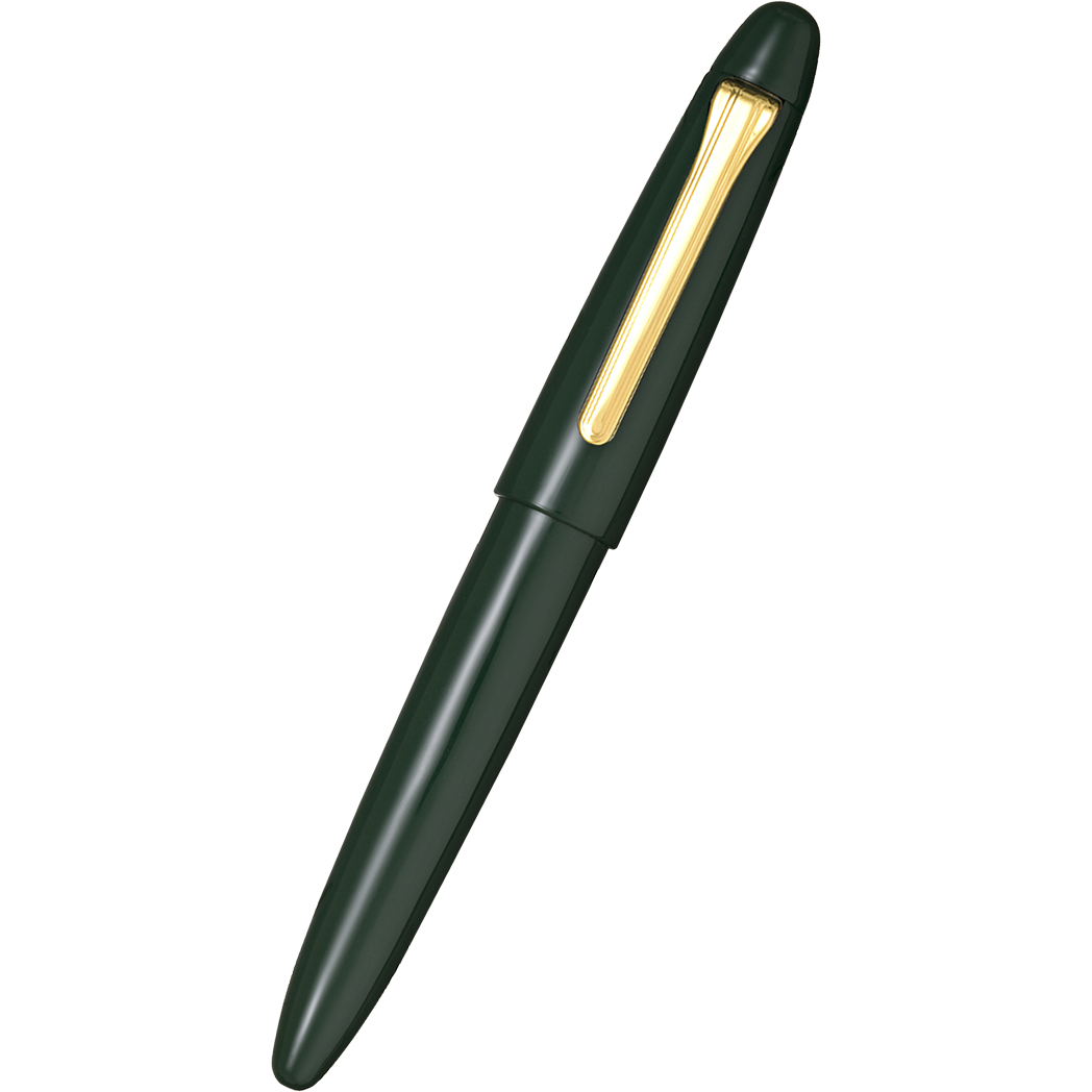 Sailor Fountain Pen - King of Pens - Urushi 'Kaga' Pine Green (Bespoke Dealer Exclusive)-Pen Boutique Ltd