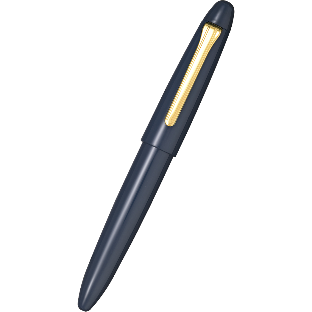 Sailor Fountain Pen - King of Pens - Urushi 'Kaga' Slate Blue (Bespoke Dealer Exclusive)-Pen Boutique Ltd