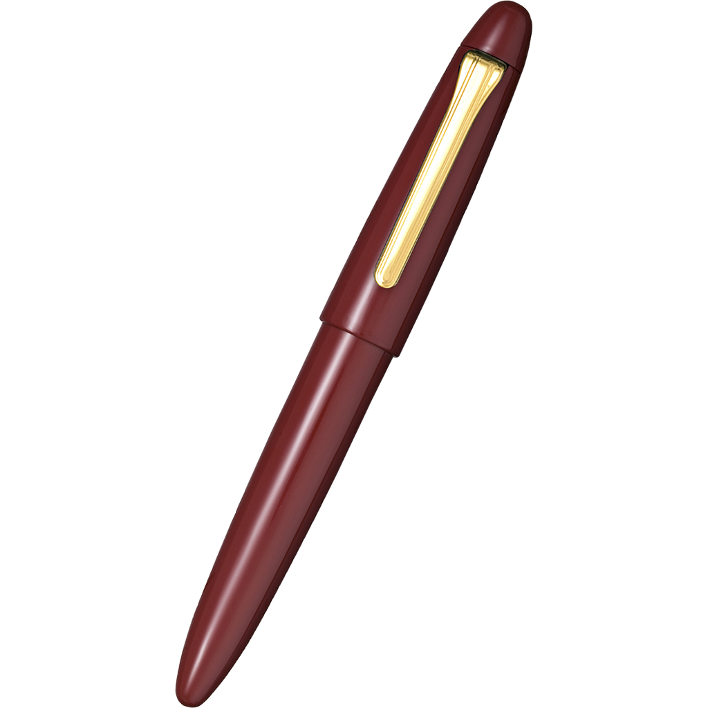 Sailor Fountain Pen - King of Pens - Urushi 'Kaga' Wine Red (Bespoke Dealer Exclusive)-Pen Boutique Ltd