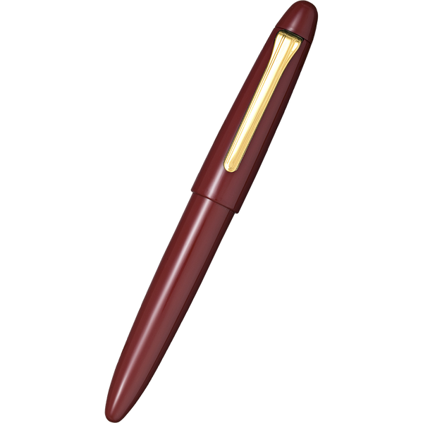 Sailor Fountain Pen - King of Pens - Urushi 'Kaga' Wine Red (Bespoke Dealer Exclusive)-Pen Boutique Ltd